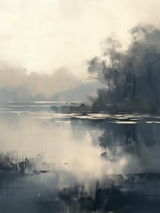 Barco en la Niebla