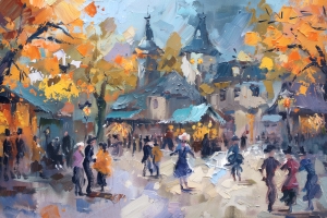 Autumn Market Stroll