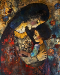 Abrazo de Madre e Hijo