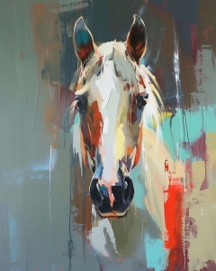 Caballo de frente
