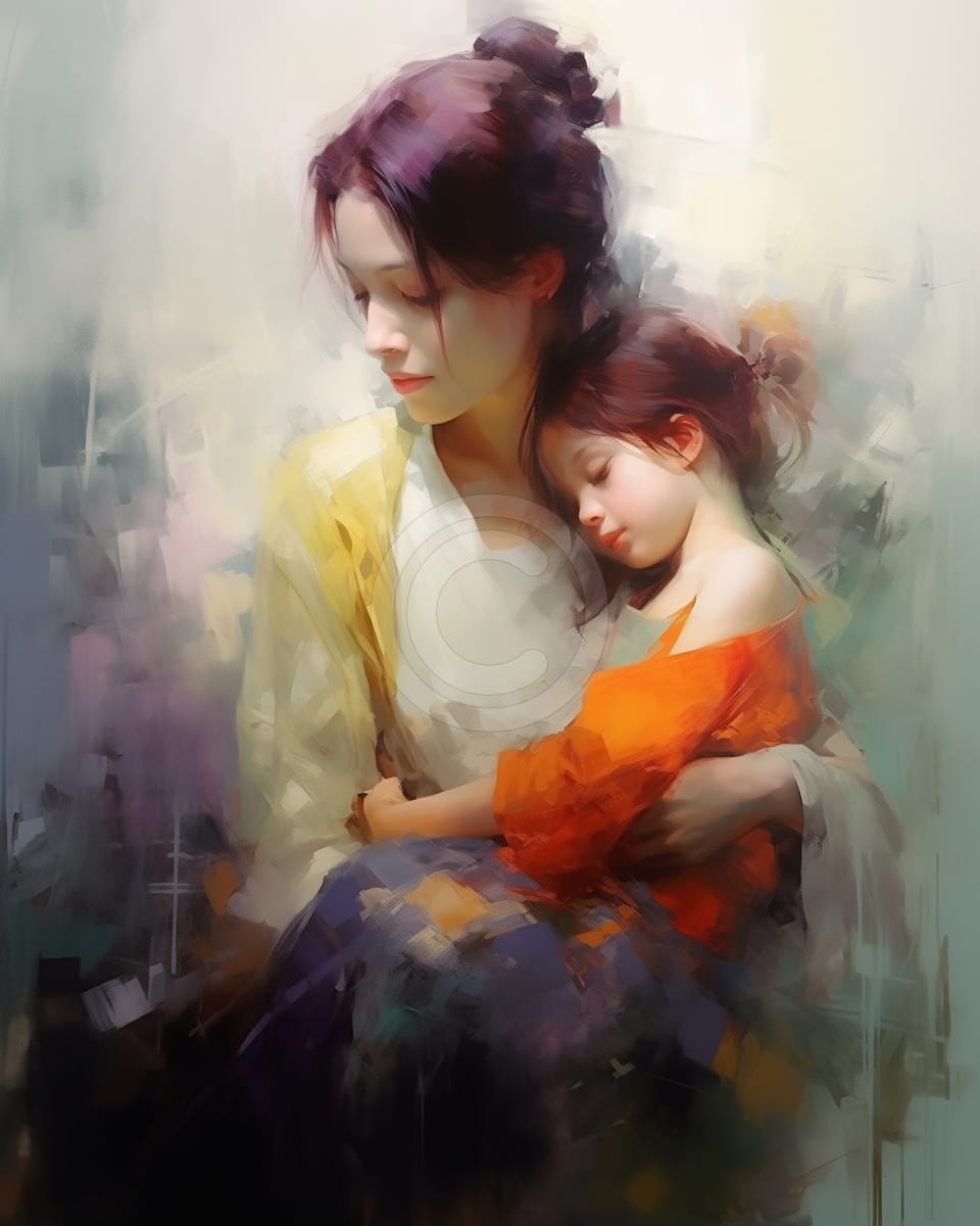 El abrazo de mamá