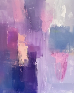 Harmonie in Lavendel und Zartrosa
