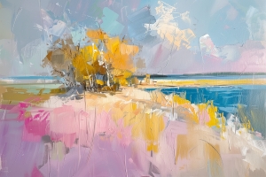 K&uuml;stenwiese mit Buntem Gras