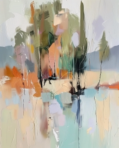 &Aacute;rboles abstractos y reflejos