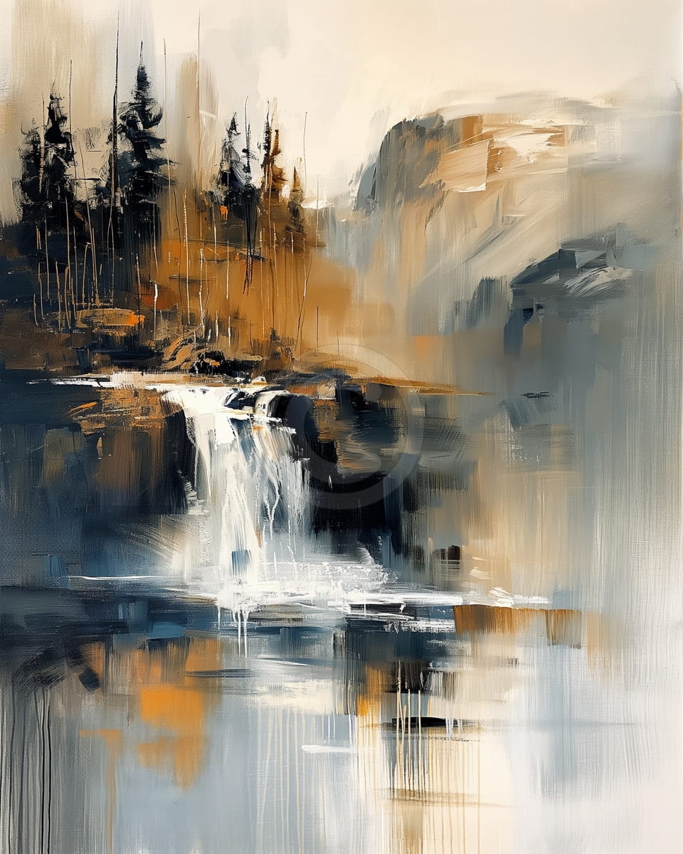 Bergwasserfall
