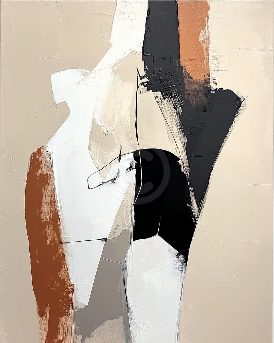 Forme Beige e Nere