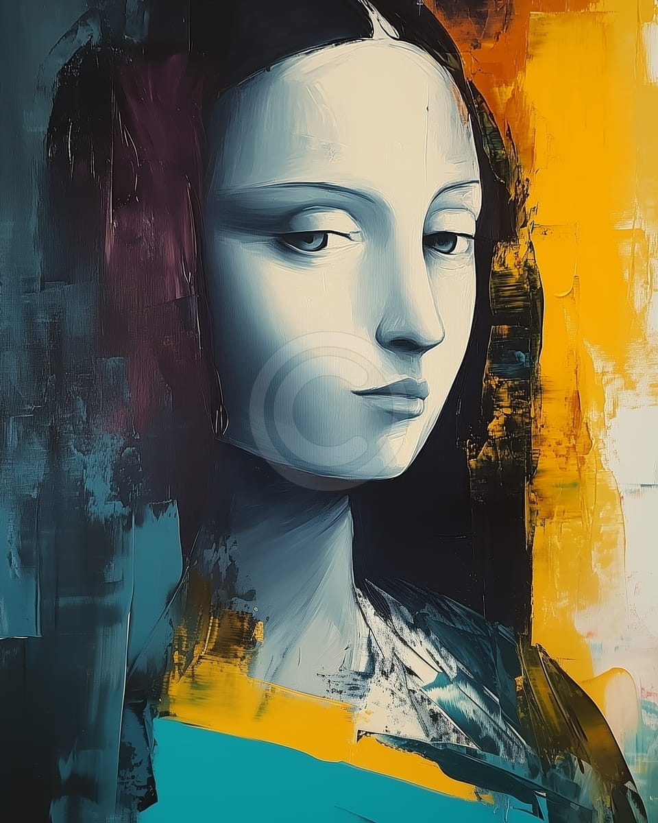 Zeitgenössische Mona Lisa