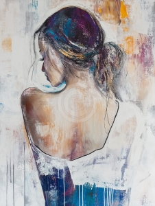 Femme vue de dos