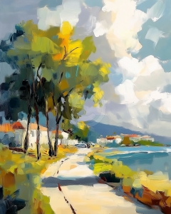 Oto&ntilde;o en la costa