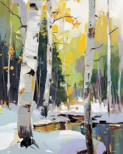 La primera nieve de oto&ntilde;o