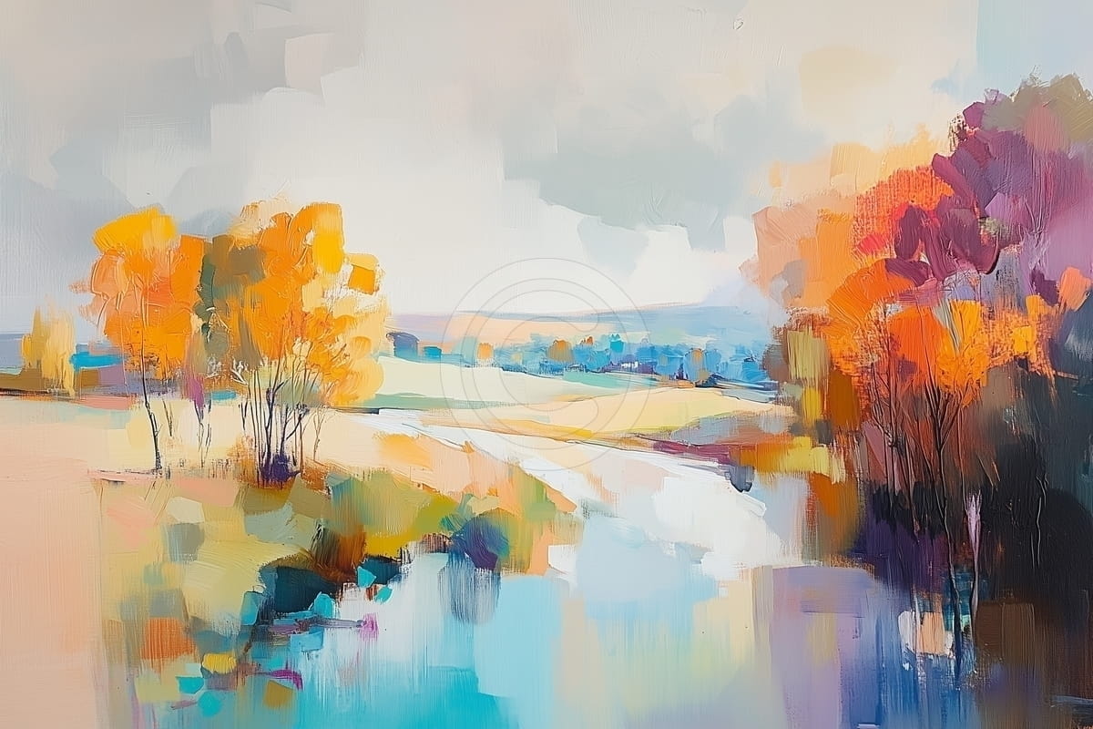 Herbstbäume 
