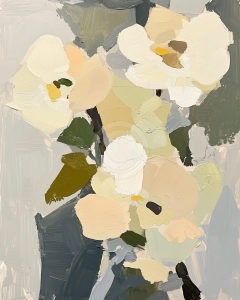 Tonos Suaves: Un Estudio Floral Abstracto