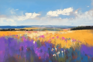 Fiori Selvatici e Campi Dorati