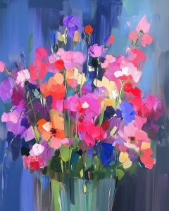 Bouquet di Fiori Selvatici Colorati