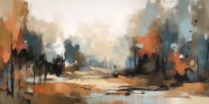 Bosque de Oto&ntilde;o con Reflejos