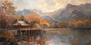 Pabell&oacute;n Junto al Lago en Monta&ntilde;as de Oto&ntilde;o