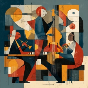Jazz Band Abstract