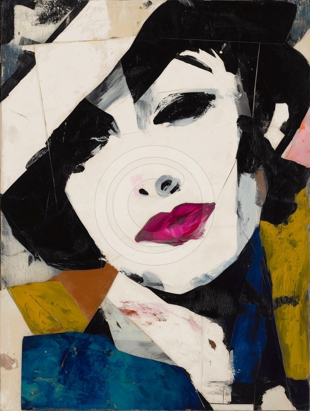 Abstract Woman Portrait