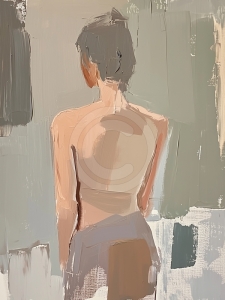 Estudio de Espalda Desnuda