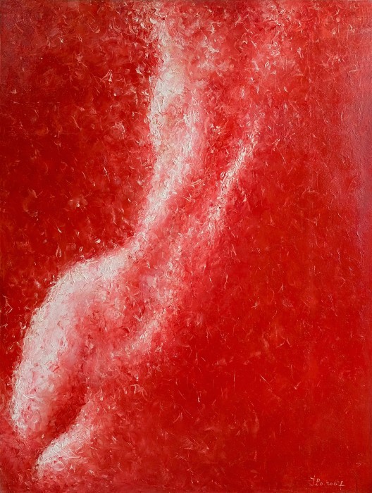 Red Nude 2 Painting