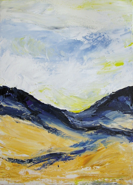 Kullu Mountains I Painting