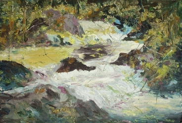 A Stream in Pineny Mountains 02
