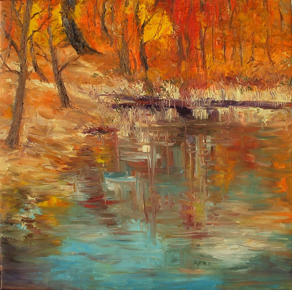 Reflection Autumn-Ii Painting