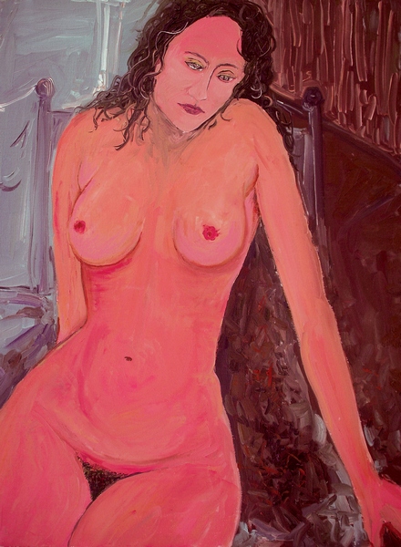 Seated Nude - 2 Painting