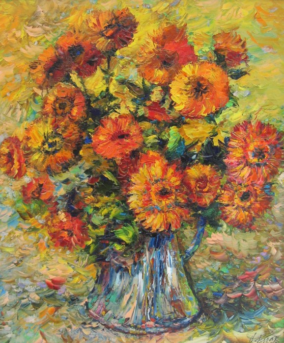 Asters-2 Painting