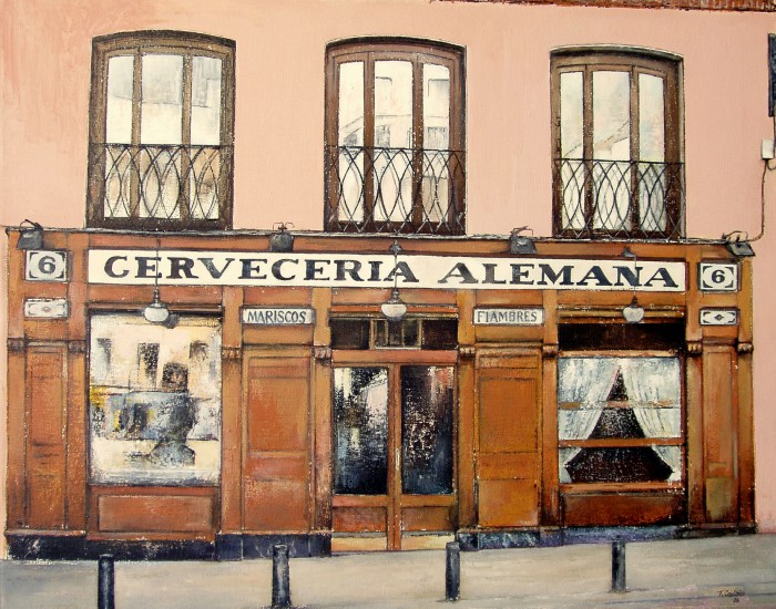 Cervecería Alemana-Madrid Painting