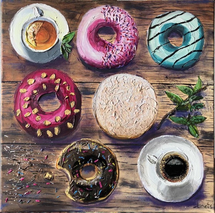 Donuts Painting