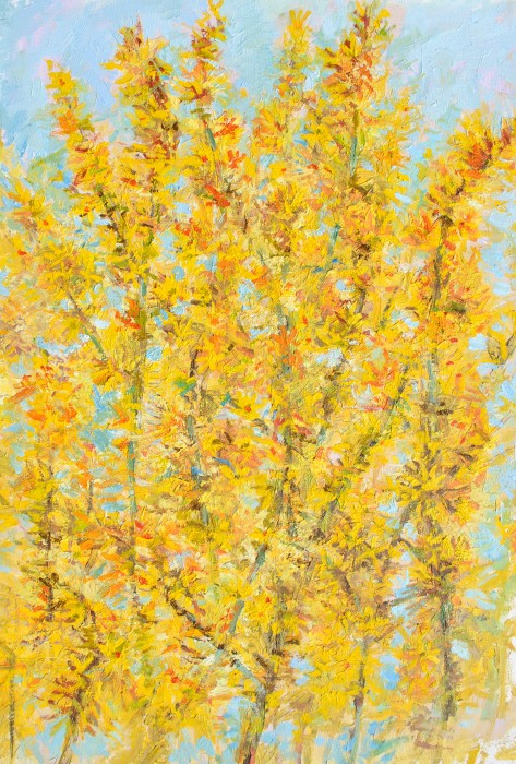 Forsythia /Easter Tree Painting