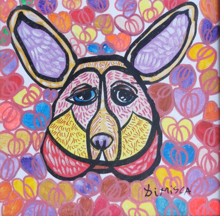 Loving Dog 2 Painting