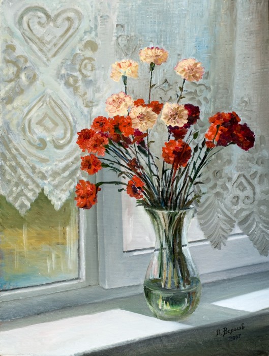 Carnations Painting