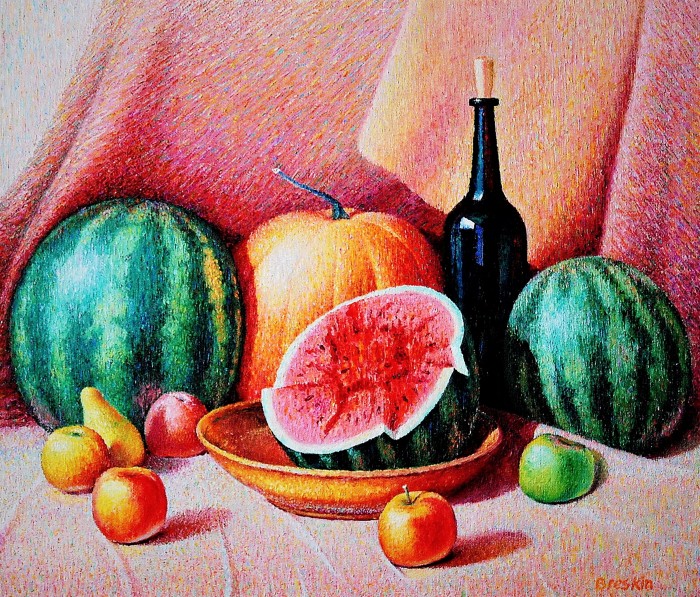 Watermelon Flavor Painting