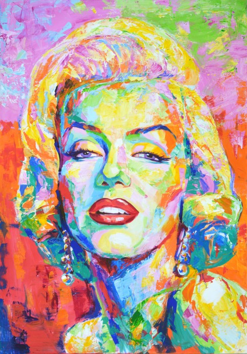 Marilyn Monroe 2. Painting
