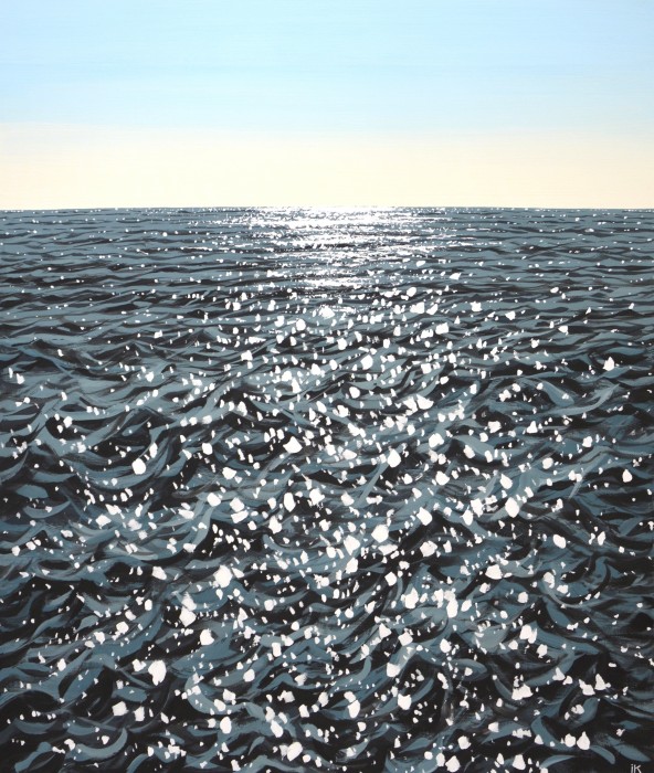 Sky. Ocean. Painting