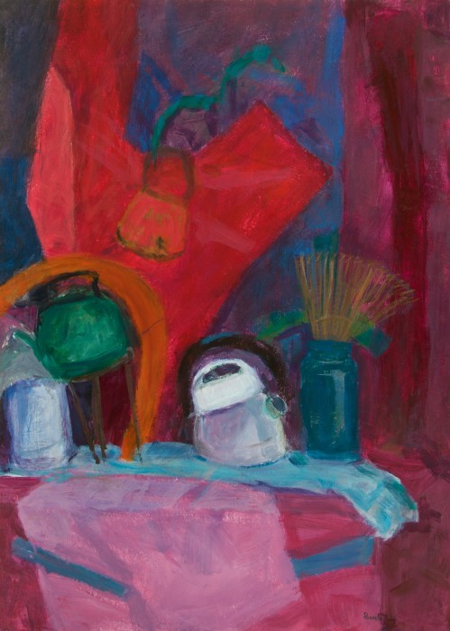 Still Life With Kettles Painting
