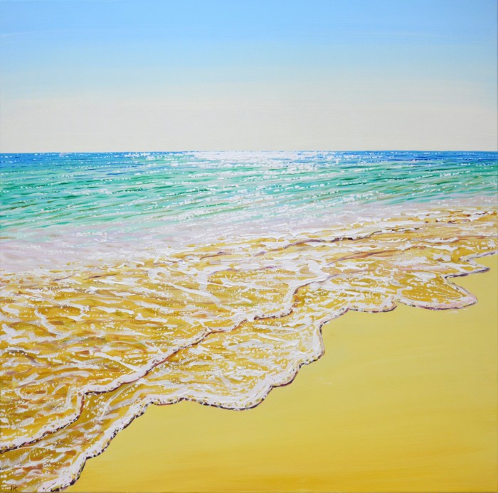 Sea. Summer. Painting