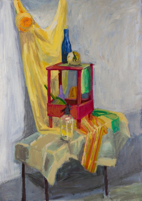 Still Life With A Siphon Bottle Painting