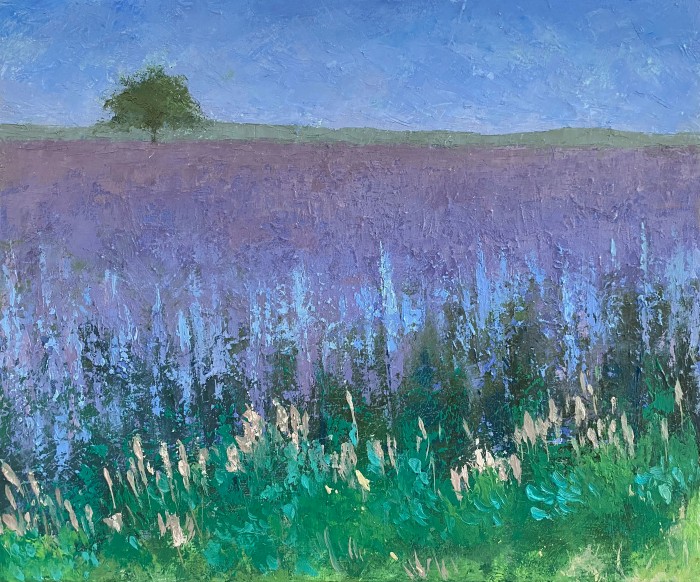 Summer Field Painting