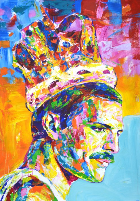 Freddie Mercury Painting