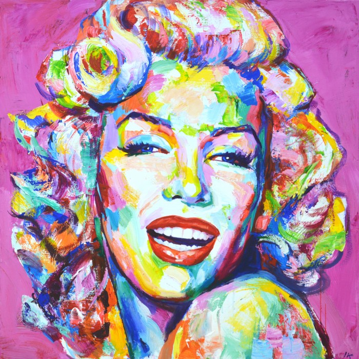 Marilyn Monroe 16 Painting