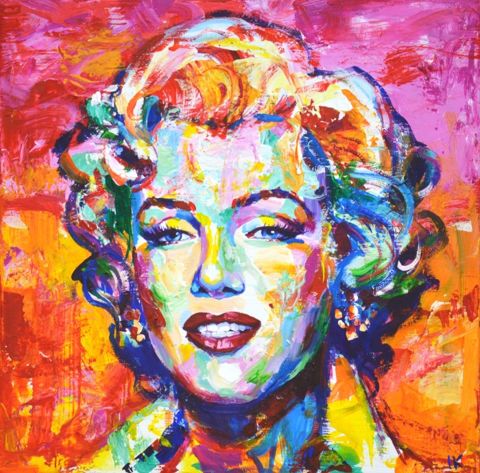 Marilyn Monroe 17 Painting