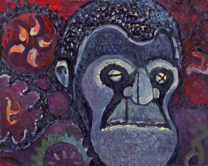 The Gorilla Painting