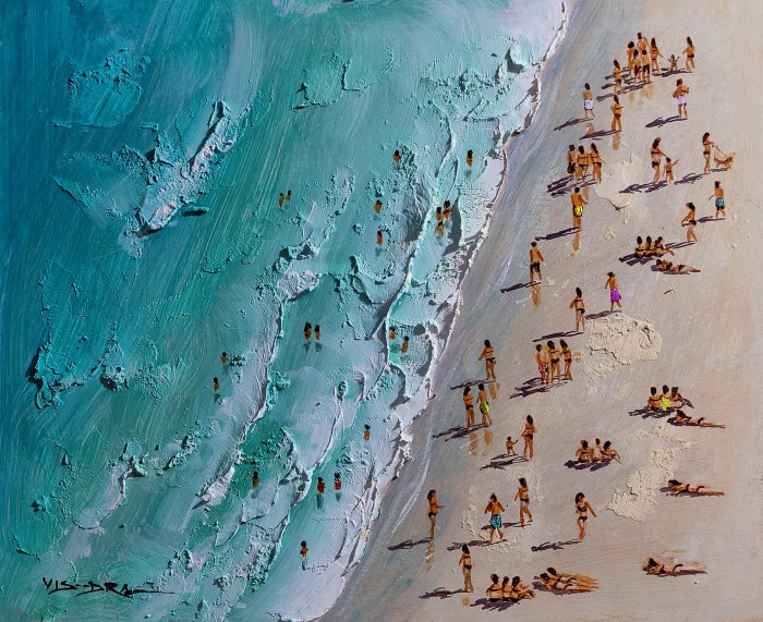 Summer beach28 Painting