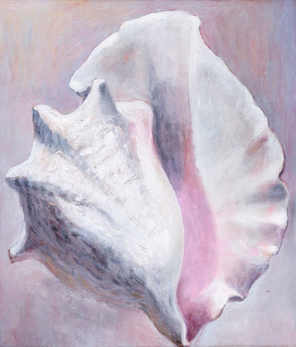 Sensual Shell Painting
