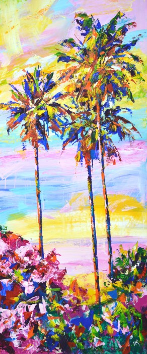 Palm Trees 9. Painting