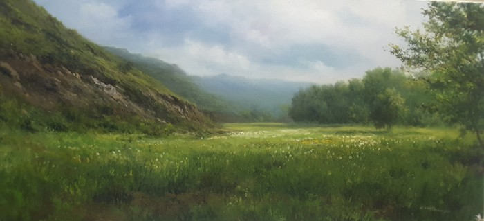 Green Spring Painting