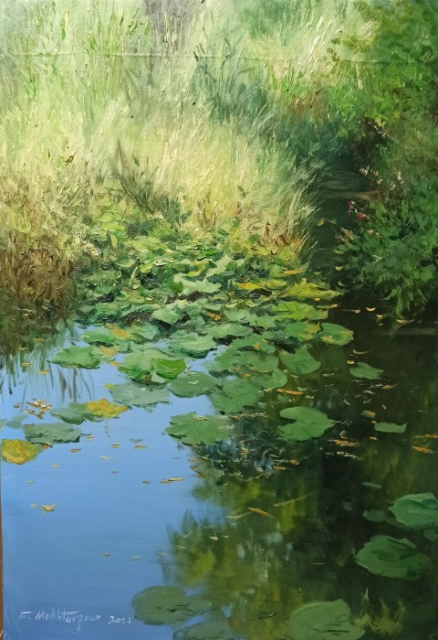 Waterlilys Painting